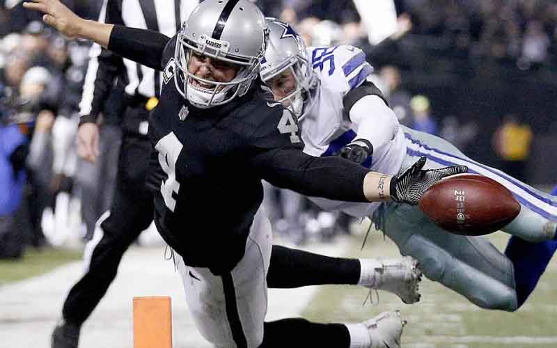 Raiders score touchdown on Cowboys